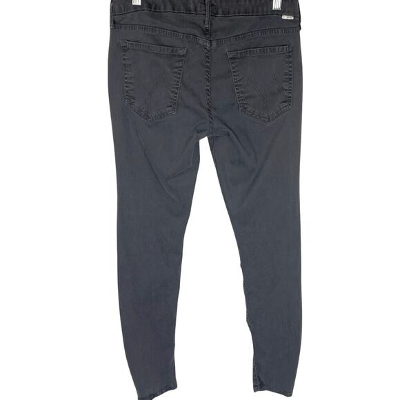 MOTHER Women’s The Looker Gray Highrise Skinny Pant size 30 - Picture 5 of 6